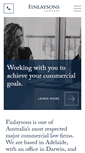 Mobile Screenshot of finlaysons.com.au